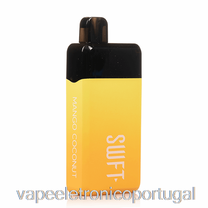 Vape Eletrônico Swft Mod 5000 Descartável Manga Coco